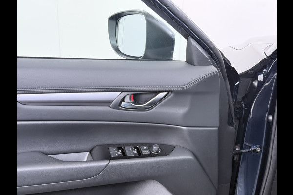 Mazda CX-5 2.0I AUT.6 165pk GT M Elektr.Mem.Stoel Leer Trekhaak Bose®-Audio Apple Carplay Android Auto Navi Camera Stoel+Stuurverwarming Pd Dodehoek detector Cruise control Led Privacy Glas Bluetooth Lmv 19" Origineel Nederlandse, zeer complete Mazda CX-5 SUPERCARAVANTREKKER 2.000KG Trekgewicht