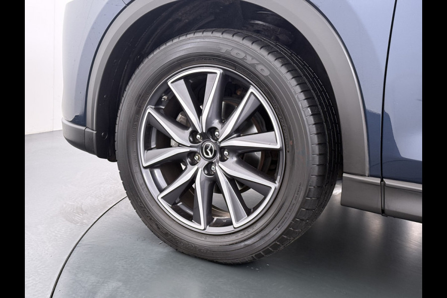 Mazda CX-5 2.0I AUT.6 165pk GT M Elektr.Mem.Stoel Leer Trekhaak Bose®-Audio Apple Carplay Android Auto Navi Camera Stoel+Stuurverwarming Pd Dodehoek detector Cruise control Led Privacy Glas Bluetooth Lmv 19" Origineel Nederlandse, zeer complete Mazda CX-5 SUPERCARAVANTREKKER 2.000KG Trekgewicht