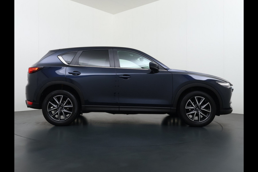 Mazda CX-5 2.0I AUT.6 165pk GT M Elektr.Mem.Stoel Leer Trekhaak Bose®-Audio Apple Carplay Android Auto Navi Camera Stoel+Stuurverwarming Pd Dodehoek detector Cruise control Led Privacy Glas Bluetooth Lmv 19" Origineel Nederlandse, zeer complete Mazda CX-5 SUPERCARAVANTREKKER 2.000KG Trekgewicht