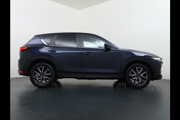 Mazda CX-5 2.0I AUT.6 165pk GT M Elektr.Mem.Stoel Leer Trekhaak Bose®-Audio Apple Carplay Android Auto Navi Camera Stoel+Stuurverwarming Pd Dodehoek detector Cruise control Led Privacy Glas Bluetooth Lmv 19" Origineel Nederlandse, zeer complete Mazda CX-5 SUPERCARAVANTREKKER 2.000KG Trekgewicht