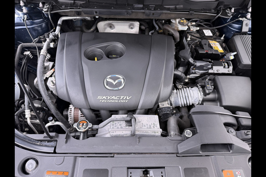 Mazda CX-5 2.0I AUT.6 165pk GT M Elektr.Mem.Stoel Leer Trekhaak Bose®-Audio Apple Carplay Android Auto Navi Camera Stoel+Stuurverwarming Pd Dodehoek detector Cruise control Led Privacy Glas Bluetooth Lmv 19" Origineel Nederlandse, zeer complete Mazda CX-5 SUPERCARAVANTREKKER 2.000KG Trekgewicht