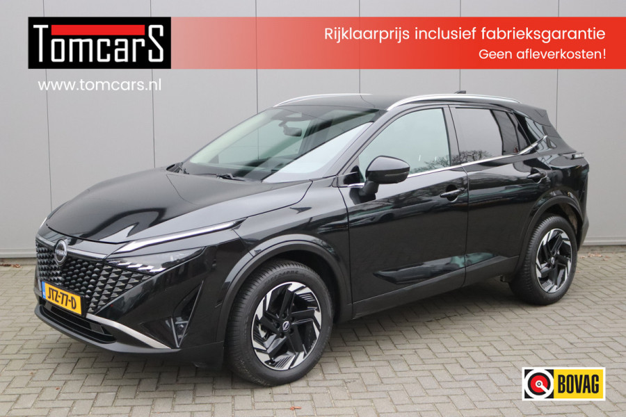 Nissan QASHQAI 1.3DIG-T MHEV 158PK Automaat N-Connecta Panoramadak/Winter-pack/Elektr.-klep/Head-Up/Adapt.-cruise