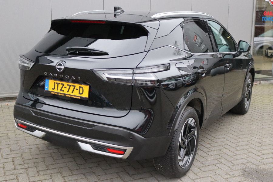 Nissan QASHQAI 1.3DIG-T MHEV 158PK Automaat N-Connecta Panoramadak/Winter-pack/Elektr.-klep/Head-Up/Adapt.-cruise