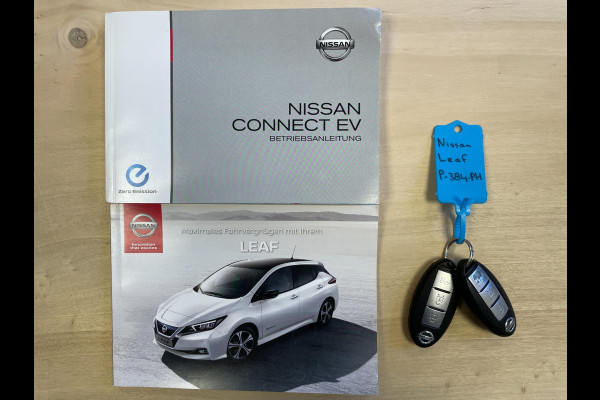 Nissan Leaf N-Connecta 40 kWh|90%SOH|270 WLTP|360-CAMERA|APPLE CARPLAY|STUUR+STOELVERW VOOR+ACHTER|ACC|NAVIGATIE|NL-AUTO|NAP|MARGE