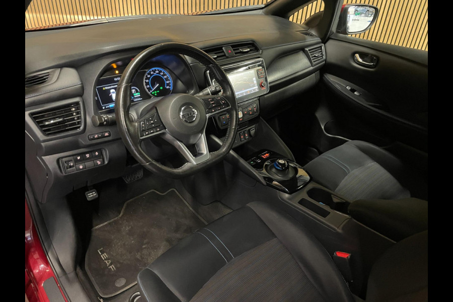 Nissan Leaf N-Connecta 40 kWh|90%SOH|270 WLTP|360-CAMERA|APPLE CARPLAY|STUUR+STOELVERW VOOR+ACHTER|ACC|NAVIGATIE|NL-AUTO|NAP|MARGE