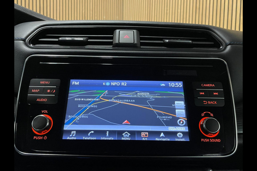 Nissan Leaf N-Connecta 40 kWh|90%SOH|270 WLTP|360-CAMERA|APPLE CARPLAY|STUUR+STOELVERW VOOR+ACHTER|ACC|NAVIGATIE|NL-AUTO|NAP|MARGE