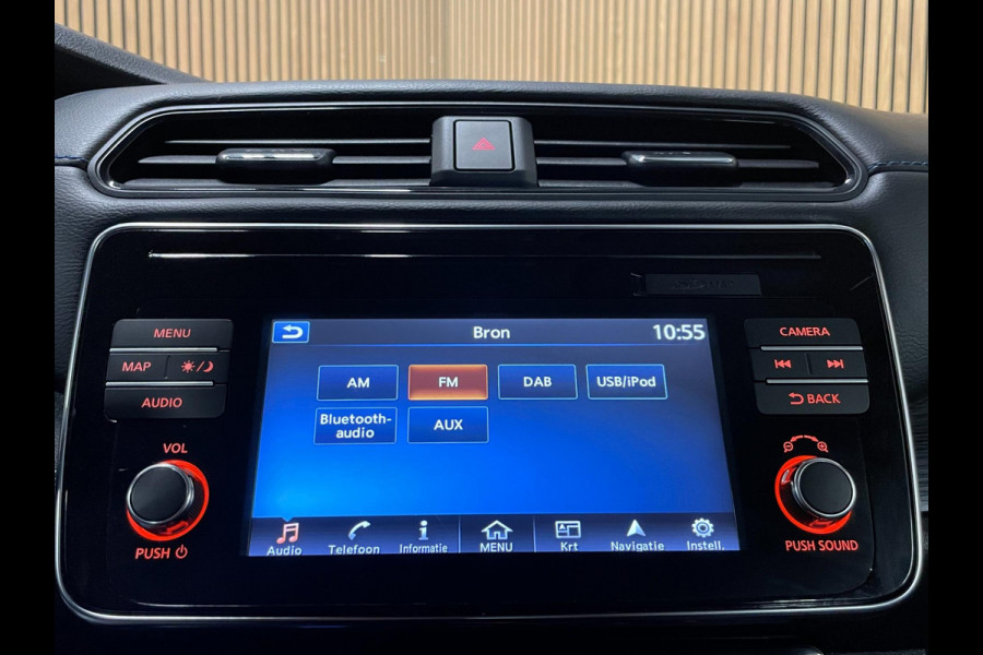 Nissan Leaf N-Connecta 40 kWh|90%SOH|270 WLTP|360-CAMERA|APPLE CARPLAY|STUUR+STOELVERW VOOR+ACHTER|ACC|NAVIGATIE|NL-AUTO|NAP|MARGE