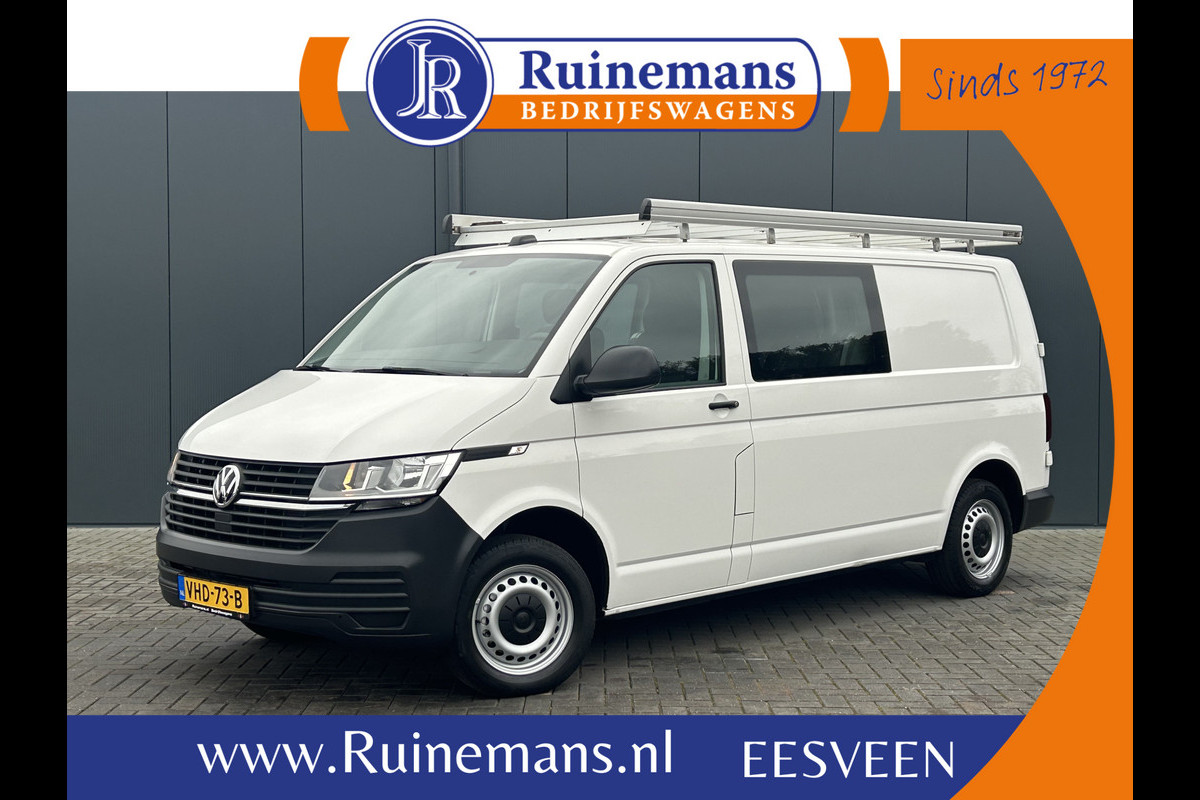 Volkswagen Transporter 2.0 TDI 111 PK / L2H1 / DUBBE CABINE / 1e EIG. / IMPERIAAL / TREKHAAK / AIRCO / CRUISE