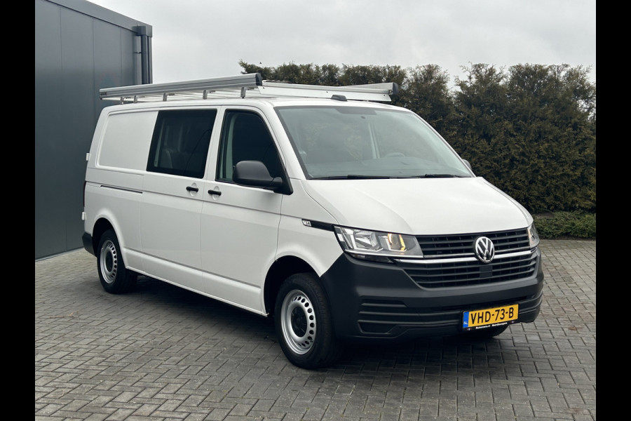 Volkswagen Transporter 2.0 TDI 111 PK / L2H1 / DUBBE CABINE / 1e EIG. / IMPERIAAL / TREKHAAK / AIRCO / CRUISE