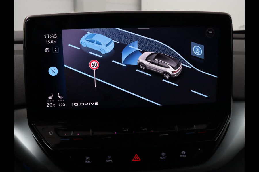 Volkswagen ID.4 First 77 kWh | Trekhaak | Stoel & stuurverwarming | Adaptive cruise | Camera | Carplay | Half leder | Navigatie | 20'' | Full LED | Keyless | Climate control | Sfeerverlichting