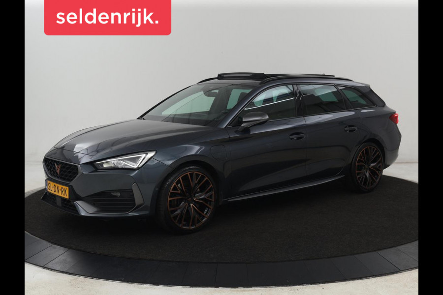 CUPRA Leon 1.4 eHybrid VZ | 245pk | Panoramadak | Leder | Stoelverwarming | Adaptive cruise | Camera | Carplay | Navigatie | Sfeerverlichting | Memory | Sportstoelen | Full LED | PHEV | Plug In