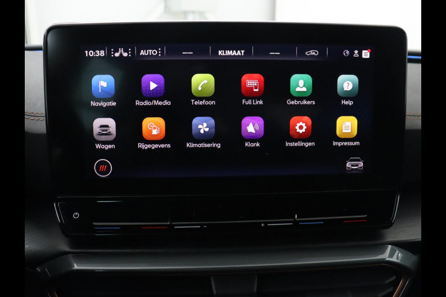 CUPRA Leon 1.4 eHybrid VZ | 245pk | Panoramadak | Leder | Stoelverwarming | Adaptive cruise | Camera | Carplay | Navigatie | Sfeerverlichting | Memory | Sportstoelen | Full LED | PHEV | Plug In