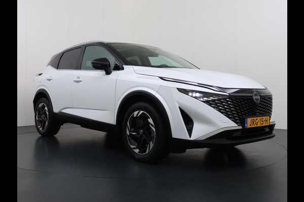 Nissan QASHQAI 1.3 MHEV Xtronic N-Connecta | FABRIEKSGARANTIE| PANO| VOORRUITVERWARMING| STOEL + STUUR VERWARMING| 360 CAMERA| DODE HOEK| HEAD-UP| ELEK. ACHTERKLEP