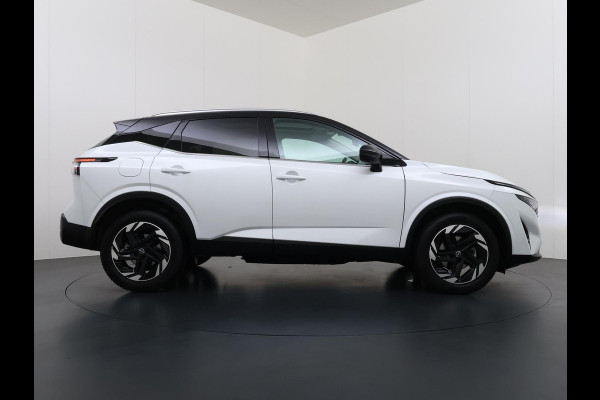 Nissan QASHQAI 1.3 MHEV Xtronic N-Connecta | FABRIEKSGARANTIE| PANO| VOORRUITVERWARMING| STOEL + STUUR VERWARMING| 360 CAMERA| DODE HOEK| HEAD-UP| ELEK. ACHTERKLEP