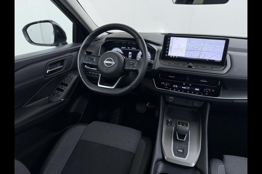 Nissan QASHQAI 1.3 MHEV Xtronic N-Connecta | FABRIEKSGARANTIE| PANO| VOORRUITVERWARMING| STOEL + STUUR VERWARMING| 360 CAMERA| DODE HOEK| HEAD-UP| ELEK. ACHTERKLEP