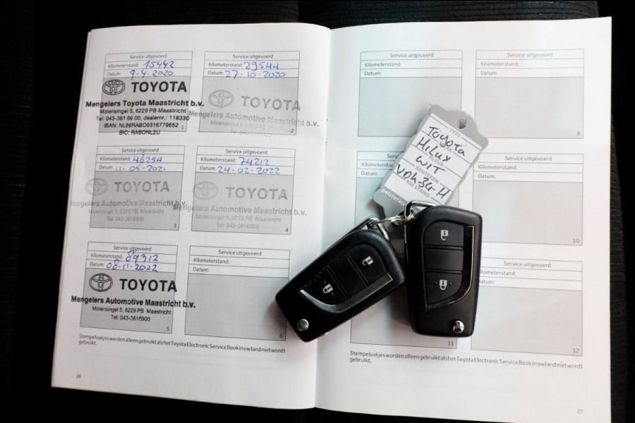 Toyota Hilux 2.4 D-4D-F 150pk E6 4WD 4x4 Automaat Double Cab Airco/Camera 11-2019