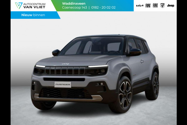 Jeep Avenger Summit 54 kWh | Winter Pack | Infotainment& Convience Pack | Schuif/Kanteldak | Warmtepomp | Bicolore lak