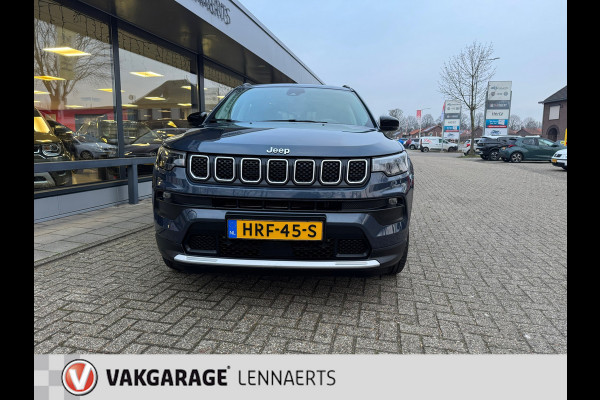 Jeep Compass 4xe 190 Plug-in Hybrid Electric Limited, Rijklaarprijs / 12 mnd Bovag garantie