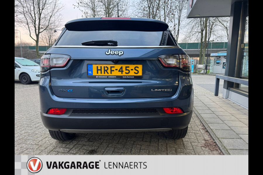 Jeep Compass 4xe 190 Plug-in Hybrid Electric Limited, Rijklaarprijs / 12 mnd Bovag garantie