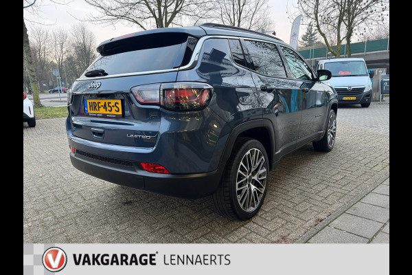 Jeep Compass 4xe 190 Plug-in Hybrid Electric Limited, Rijklaarprijs / 12 mnd Bovag garantie