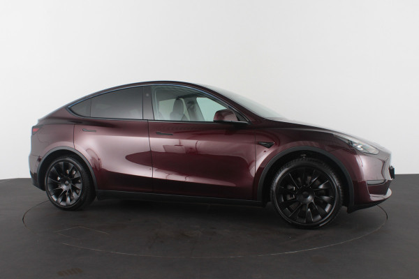 Tesla Model Y RWD 58 kWh Midnight Cherry Red/20inch/Trekhaak/Premium interieur