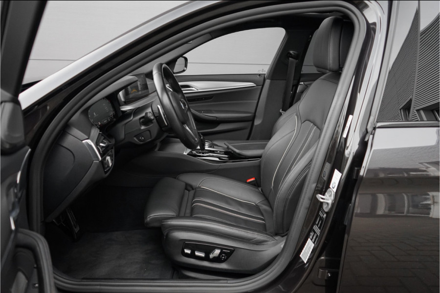 BMW 5 Serie 540i M-Sport High Executive Schuifdak HUD ACC 360° H&K Stuurverw