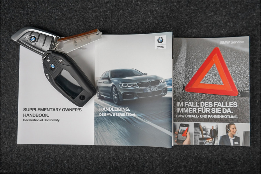 BMW 5 Serie 540i M-Sport High Executive Schuifdak HUD ACC 360° H&K Stuurverw