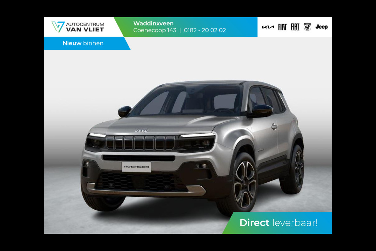 Jeep Avenger Summit 54 kWh | Actieprijs! | Winter Pack | Infotainment&Convienence Pack | Warmtepomp