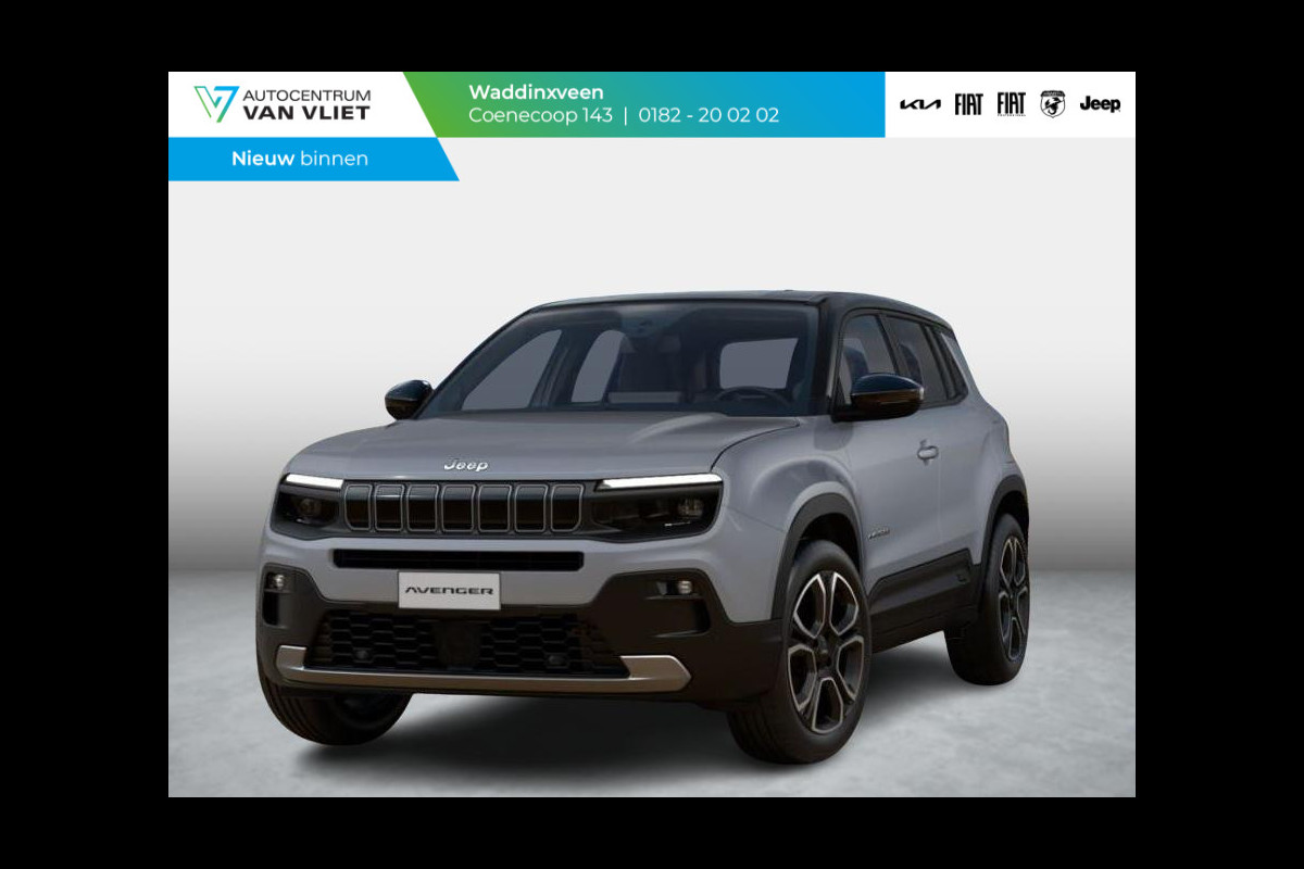 Jeep Avenger 1.2 e-Hybrid Summit | Actieprijs! | Infotainment& Convience Pack | Winter Pack | Bicolore lak