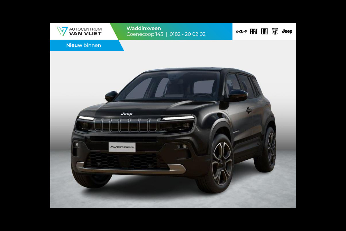 Jeep Avenger 1.2 e-Hybrid Summit | Actieprijs! | Winter Pack | Schuif/Kanteldak | Infotainment &Convenience Pack