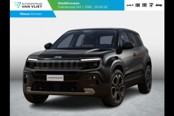 Jeep Avenger 1.2 e-Hybrid Summit | Actieprijs! | Winter Pack | Schuif/Kanteldak | Infotainment &Convenience Pack