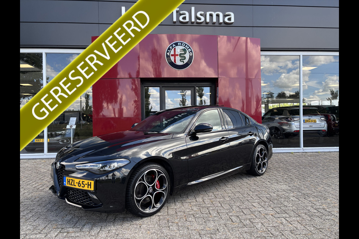 Alfa Romeo Giulia 2.0T 280 AWD Veloce | 19" Velgen | Panoramadak | Adas 2 | Carplay en Android Let op auto niet altijd aanwezig