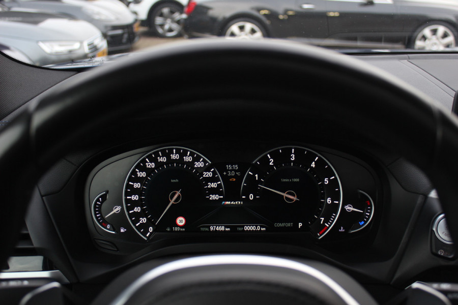 BMW X3 M40i xDrive High Exe. M Sport. / Trekhaak / Panoramadak / Camera / Leder / 20'' / Navigatie / Stoelverwarming / ACC