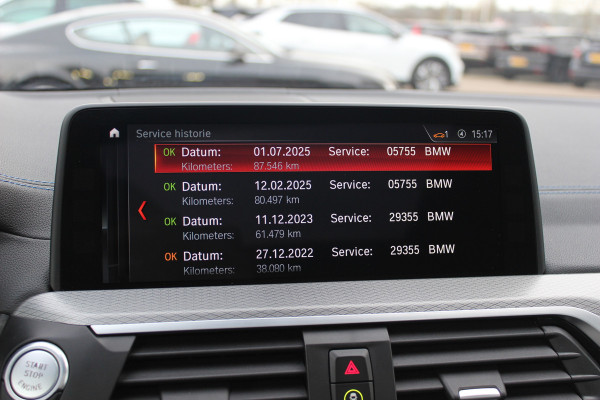BMW X3 M40i xDrive High Exe. M Sport. / Trekhaak / Panoramadak / Camera / Leder / 20'' / Navigatie / Stoelverwarming / ACC