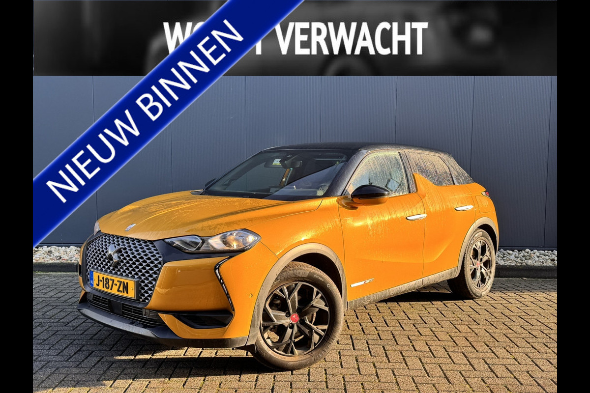 DS DS 3 Crossback E-Tense Business 50 kWh | Stoelverwarming | Apple carplay/Android auto | Camera achter | Cruise control | Navigatie |