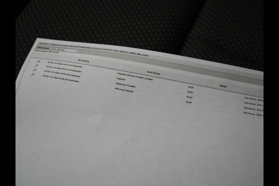 Audi A4 Avant 35 TFSI S Line 150pk Dealer O.H. | 2x S Line | Trekhaak Afn. | 19"L.M  | Sportstoelen Verwarmd | Virtual Cockpit | Sfeerverlichting | Matrix LED | Keyless | Apple Carplay | Navigatie | DAB |