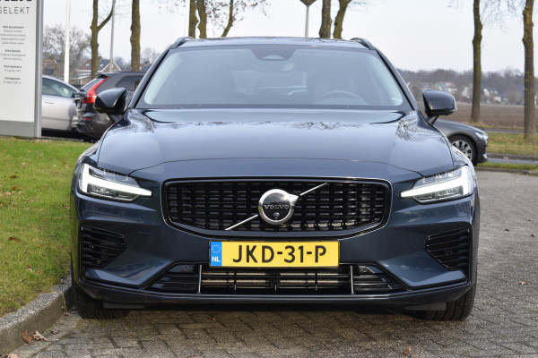 Volvo V60 T6 AWD 350PK Plug-in Hybrid Plus Dark | 360 Camera | H&K | BLIS | ACC | Stoelverwarming | Leder |
