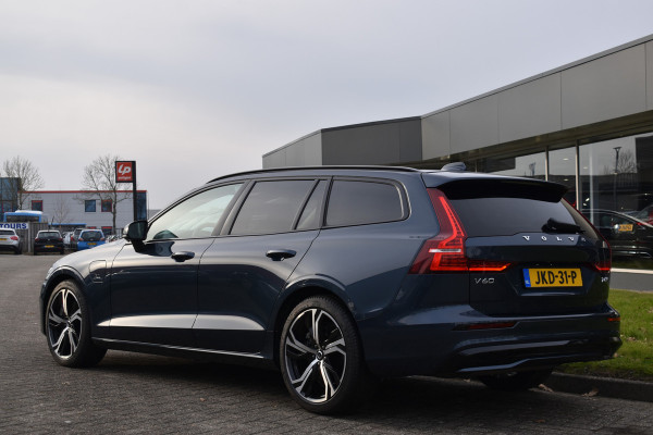 Volvo V60 T6 AWD 350PK Plug-in Hybrid Plus Dark | 360 Camera | H&K | BLIS | ACC | Stoelverwarming | Leder |