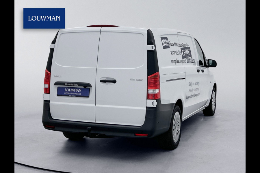 Mercedes-Benz Vito 116 CDI L2 Pro Vebabox koeling Trekhaak Multibeam Led Koelwagen Betimmering Achteruitrijcamera met Parkeersensoren