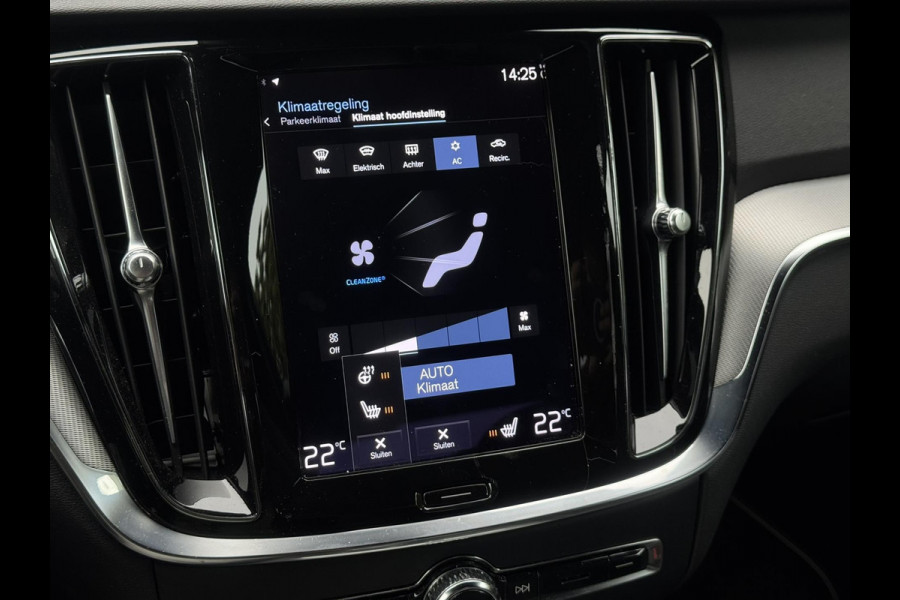 Volvo S60 2.0 B4 R-Design | Leder, Memory, ACC, Trekhaak, Stoel+Stuurverw., Camera, Carplay/Android | Dealeronderhouden | NAP |