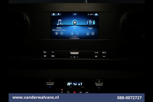 Mercedes-Benz Sprinter 317 CDI 170pk L3H2 Euro6 Airco | 360 graden Camera | Navigatie | Apple Carplay | Cruisecontrol Android Auto, Stoelverwarming, Chauffeursstoel, 270 Graden Achterdeuren, Parkeersensoren, Bijrijdersbank
