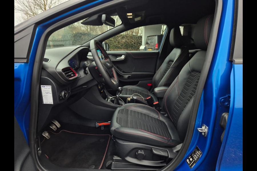 Ford Puma 1.0 EcoBoost Hybrid ST-Line X Android Adaptive Cruise Line Assist Dode hoek Full optie zwart dak LED NAP Camera Trekhaak