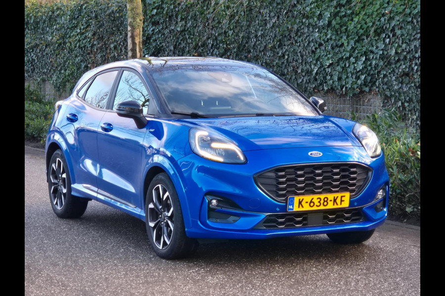 Ford Puma 1.0 EcoBoost Hybrid ST-Line X Android Adaptive Cruise Line Assist Dode hoek Full optie zwart dak LED NAP Camera Trekhaak