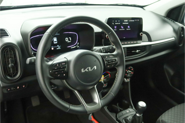Kia Picanto 1.0 DPI DynamicLine Airco - Apple Carplay/Android Auto - Cruise Control - Navigatie - Fabrieksgarantie tot 10-2031