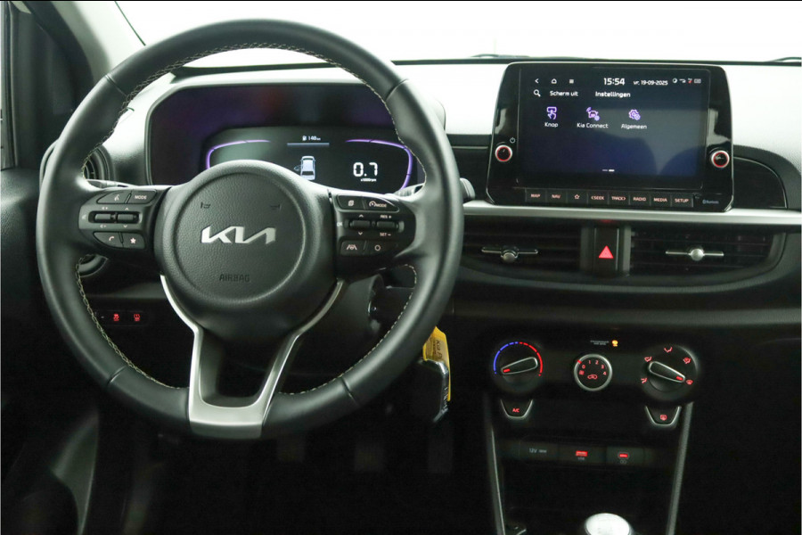 Kia Picanto 1.0 DPI DynamicLine Airco - Apple Carplay/Android Auto - Cruise Control - Navigatie - Fabrieksgarantie tot 10-2031