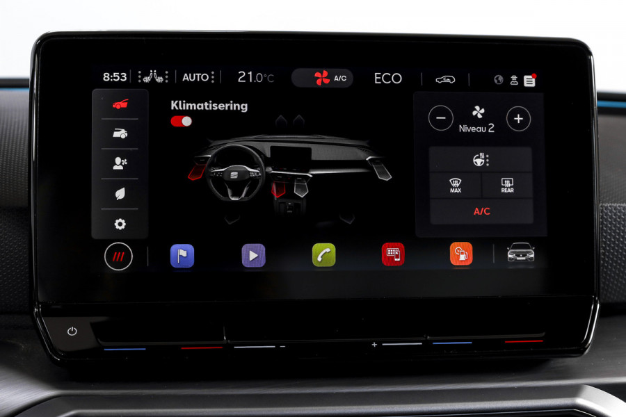 Seat Leon 1.4 TSI eHybrid 204 PK PHEV FR Business Intense - Automaat | S/K-Dak | Dig. Cockpit | Adapt. Cruise | Stoel-+Stuurverw. | PDC | Camera | NAV + App. Connect | ECC | LM 18" |