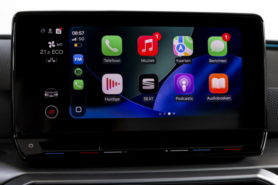 Seat Leon 1.4 TSI eHybrid 204 PK PHEV FR Business Intense - Automaat | S/K-Dak | Dig. Cockpit | Adapt. Cruise | Stoel-+Stuurverw. | PDC | Camera | NAV + App. Connect | ECC | LM 18" |