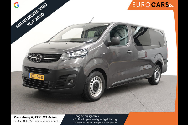 Opel Vivaro 1.5 CDTI L3H1 Dubbele Cabine 145PK Automaat Trekhaak Navigatie Airco Parkeersensoren Camera Cruise control