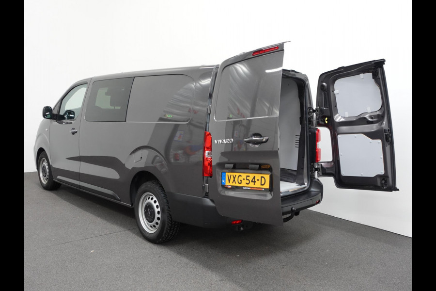 Opel Vivaro 1.5 CDTI L3H1 Dubbele Cabine 145PK Automaat Trekhaak Navigatie Airco Parkeersensoren Camera Cruise control
