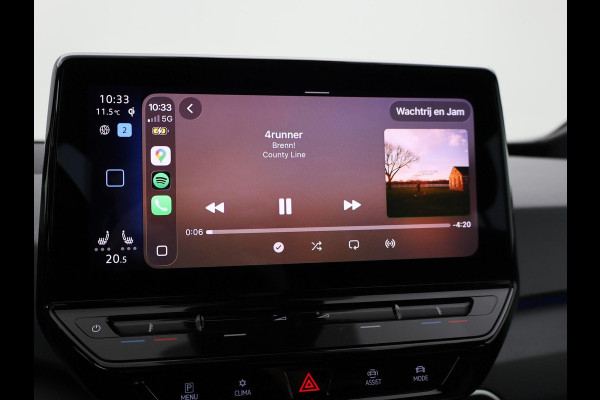 Volkswagen ID.3 PRO 58 KWH + SFEERVERLICHTING | ADAPTIVE CRUISE | STUUR / STOELVERWARMING